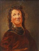 Kleines Herrenporträt, spätes 19. Jhd.Wohl nach niederländischem Vorbild des 17. Jhd., Öl auf
