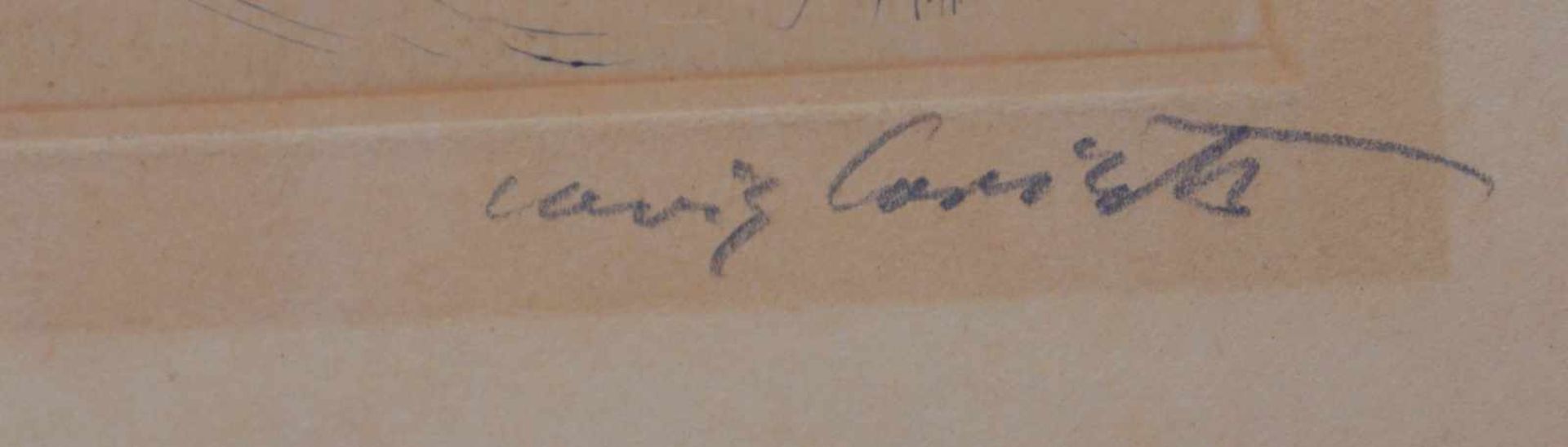 Lovis Corinth (* 21. Juli 1858 in Tapiau, Ostpreußen; † 17. Juli 1925 in Zandvoort): - Image 2 of 2
