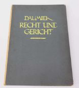 Honoré Daumier: Buch "Recht und Gericht" mit 40 SteindruckenErschienen in Berlin 1918/19, Auflage