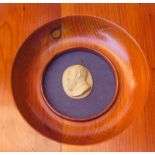 Kleiner Steinschnitt, wohl 16./17. Jhd.Ovales Medaillon mit erhaben geschnittener Darstellung