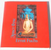 Ausstellungskatalog "Ernst Fuchs" von 2001 mit Fotos und Widmung von FuchsAusstellungskatalog der