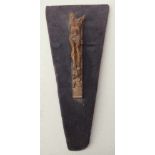 Korpus Christi, norddeutsch, 17.Jhd.Buchsbaum, vollplastisch geschnitzt, Fragment eines