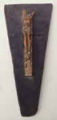 Korpus Christi, norddeutsch, 17.Jhd.Buchsbaum, vollplastisch geschnitzt, Fragment eines