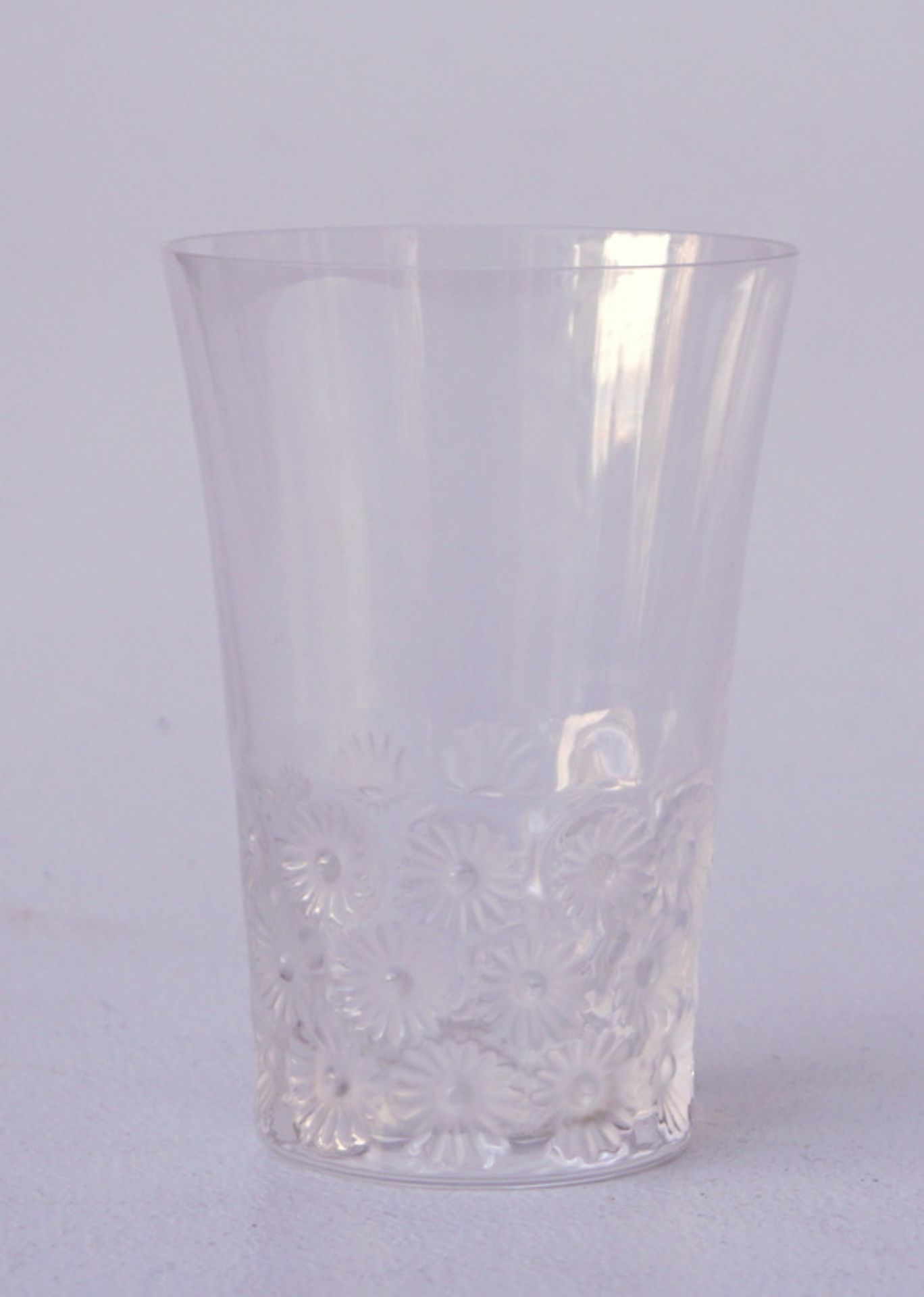 Rene Lalique, Wingen sur Moder (diamantgeritze Signatur): Vase "Paquettes", Frankreich, nach