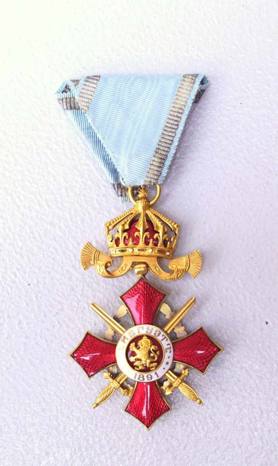 Ritterkreuz 4. Klasse - Bulgarien Militär VerdienstordenOrden Bulgarien, Militär-Verdienstorden, - Bild 2 aus 3