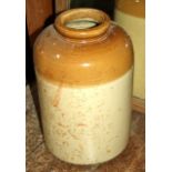 Stoneware jar