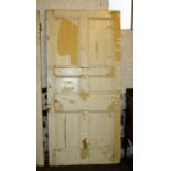 Georgian six-panel pine door