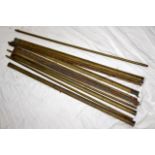 Quantity of stair carpet rods