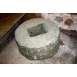 Chunky old grindstone