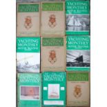 Yachting Monthly & Motor Boating - a quantity of vintage copies 1920s early 1930s