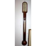 Good early 19th C stick barometer