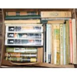 Box of assorted books on antiques