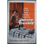 Johnny Trouble, original 1957 US one sheet film poster