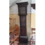 Georgian Longcase clock case with hood