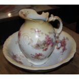 Royal Doulton Edwardian jug and basin