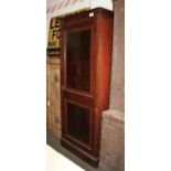 Single door mahogany wardrobe