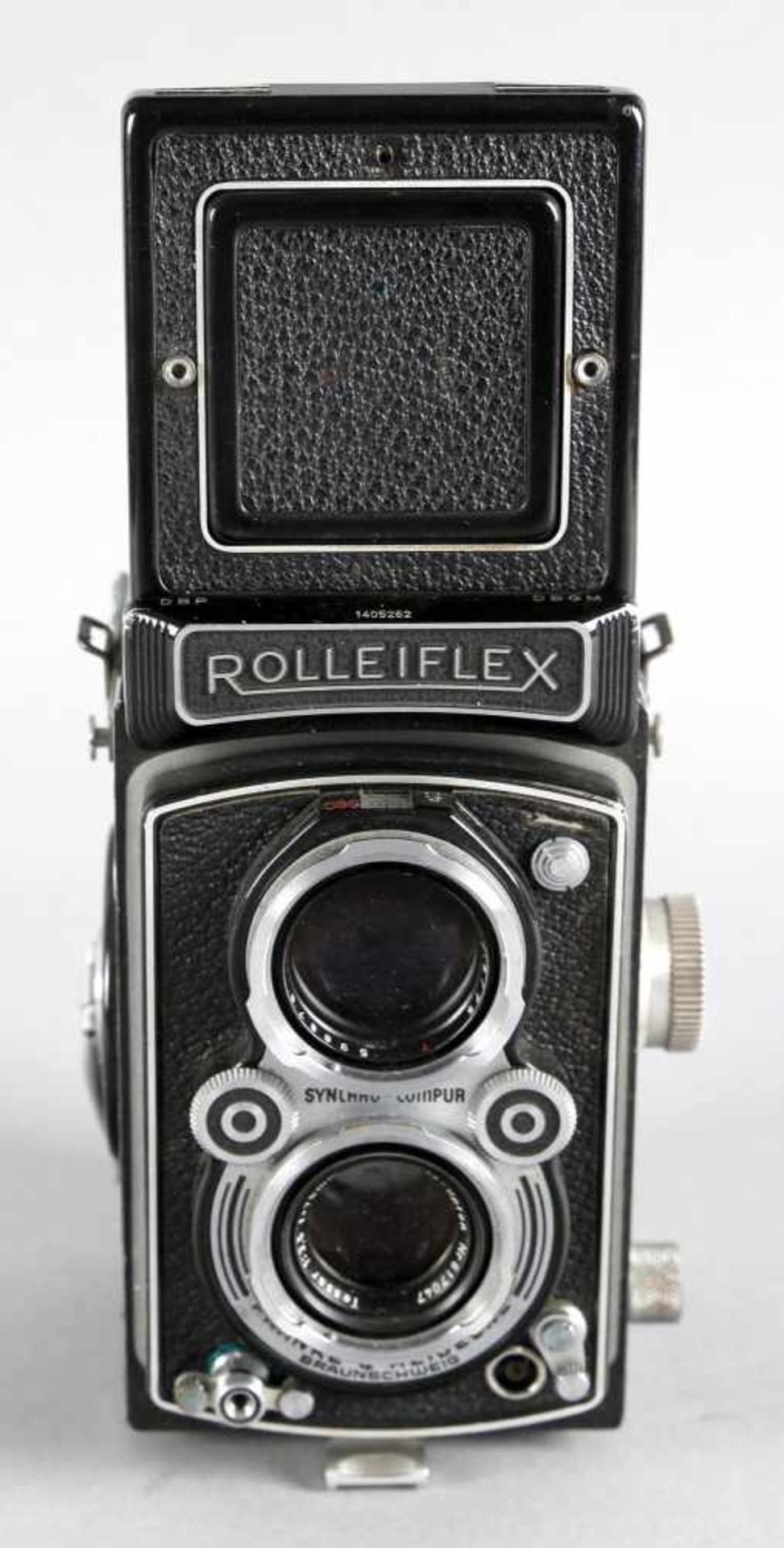 Rolleiflex Synchro-Compur, Franke und HeideckeSeriennummer 1405262, mit Objektiv: Carl Zeiss-Opton - Bild 2 aus 4