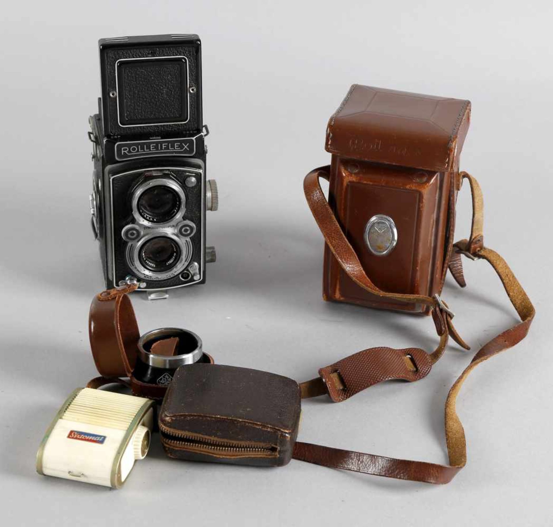 Rolleiflex Synchro-Compur, Franke und HeideckeSeriennummer 1405262, mit Objektiv: Carl Zeiss-Opton