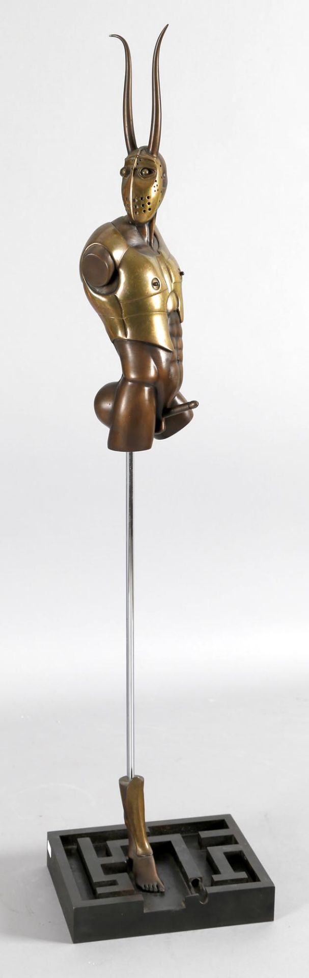 Paul Wunderlich (Berlin 1927-2010 Saint Pierre de Vassols)Minotaurus, Bronze, teilweise patiniert,