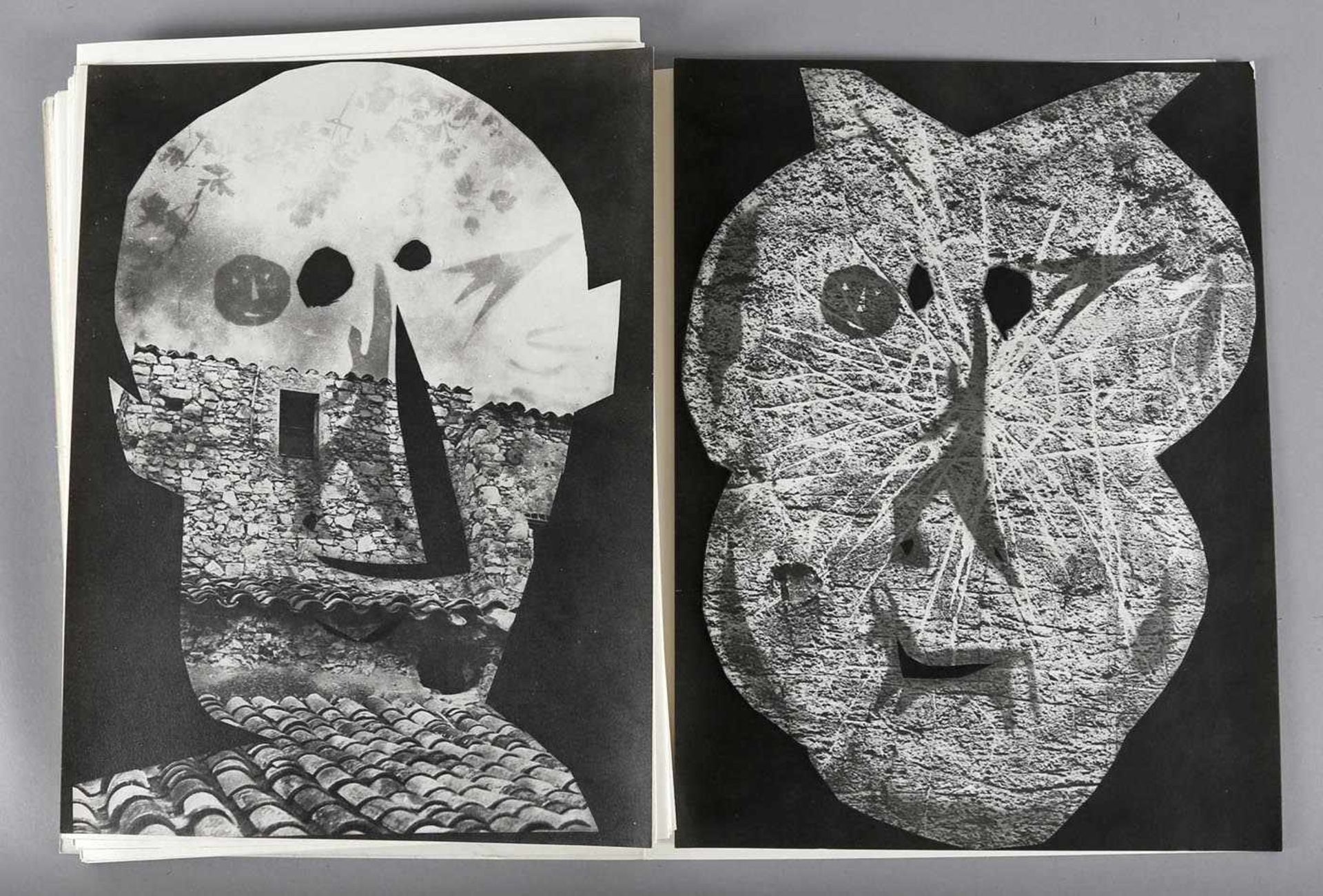 Mappenwerk Diurnes. Découpages et Photographies, Pablo Picasso & André VillersExemplar 527/1000, - Bild 2 aus 2
