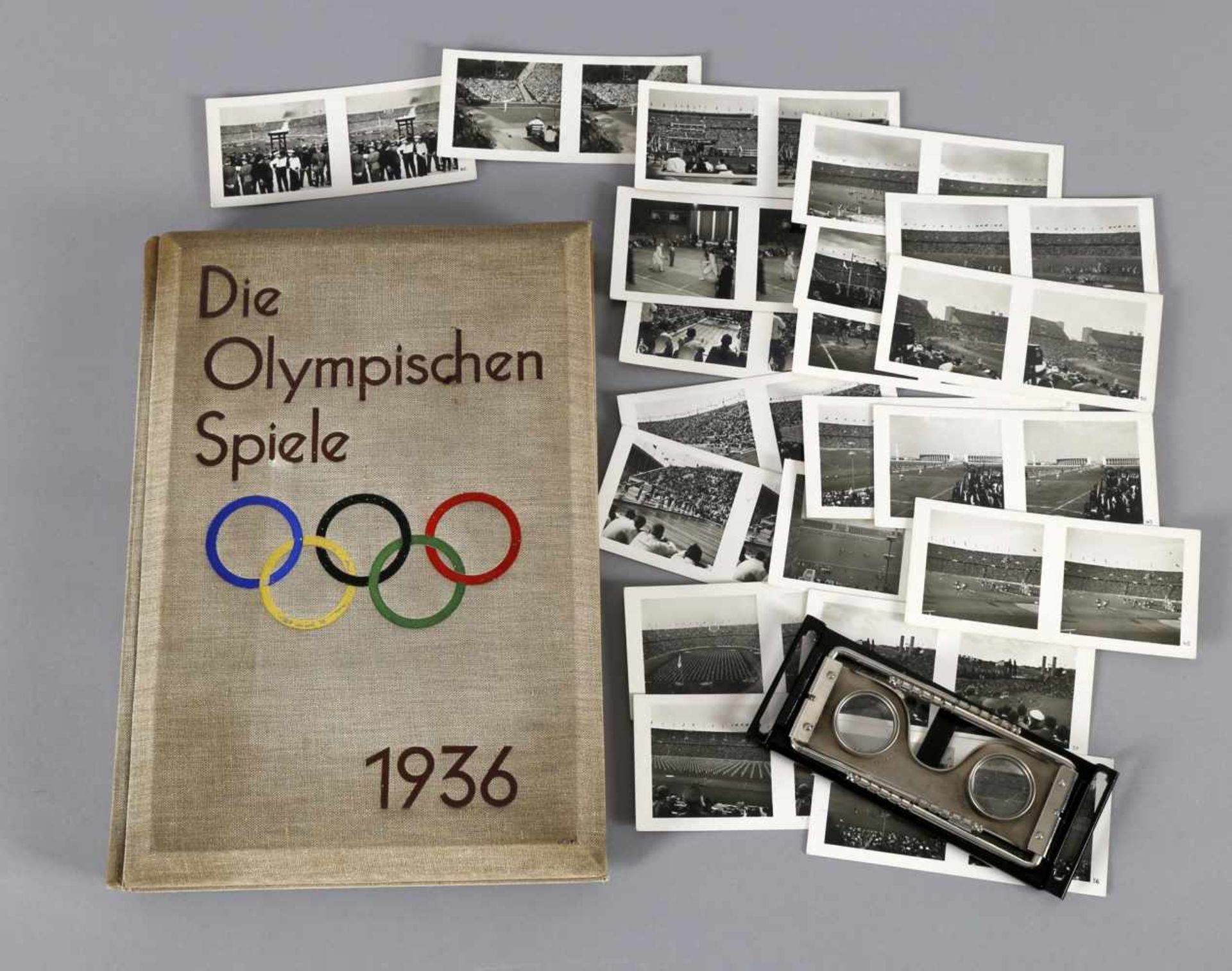 Raumbildalbum: Die Olympischen Spiele, Hoffmann/Haymann, 1936Raumbild-Verlag Schönstein,