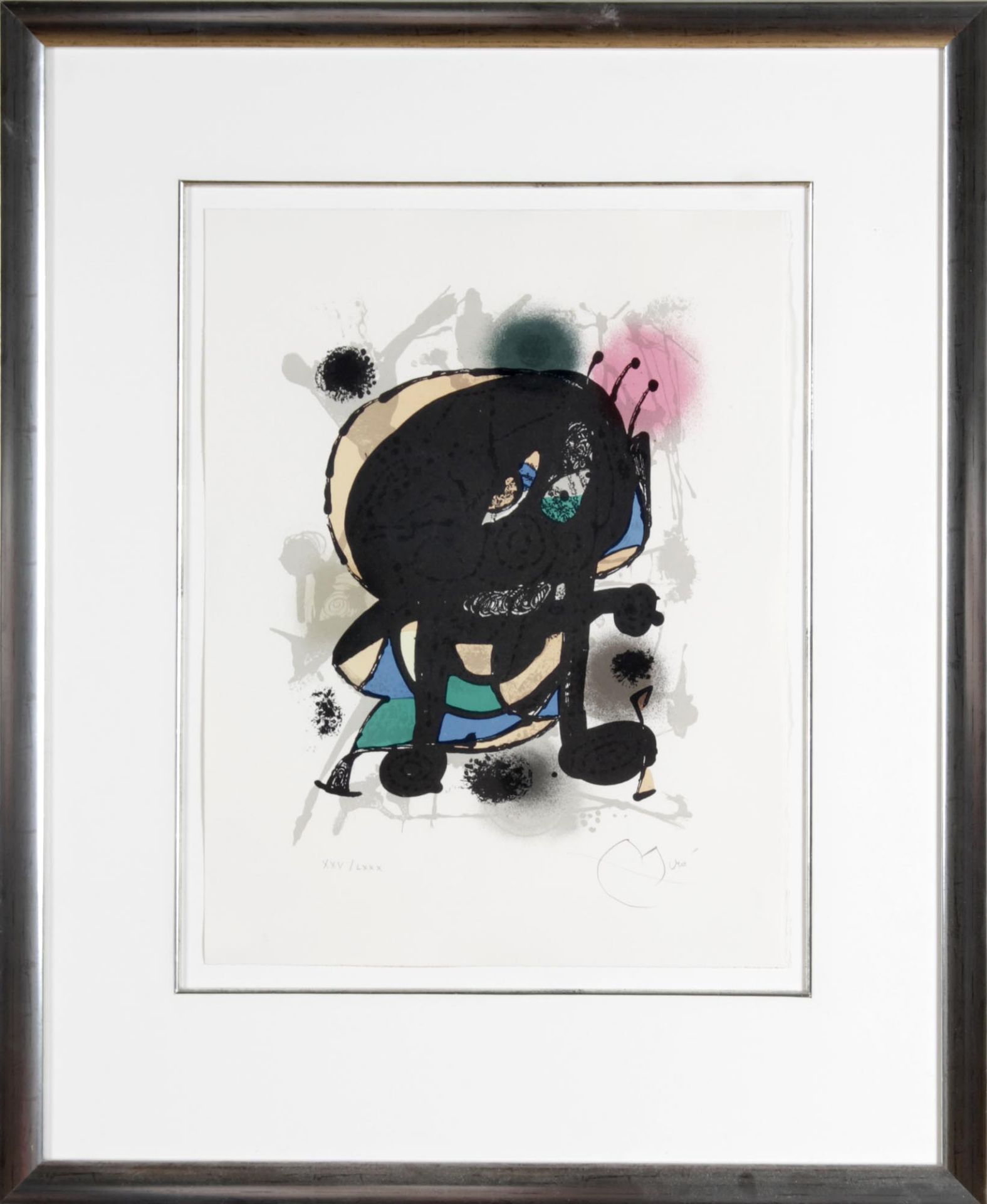 Joan Miró (1893-1983)Farblithographie, Exemplar 25 von 80, unten nummeriert und signiert, 49,5 x