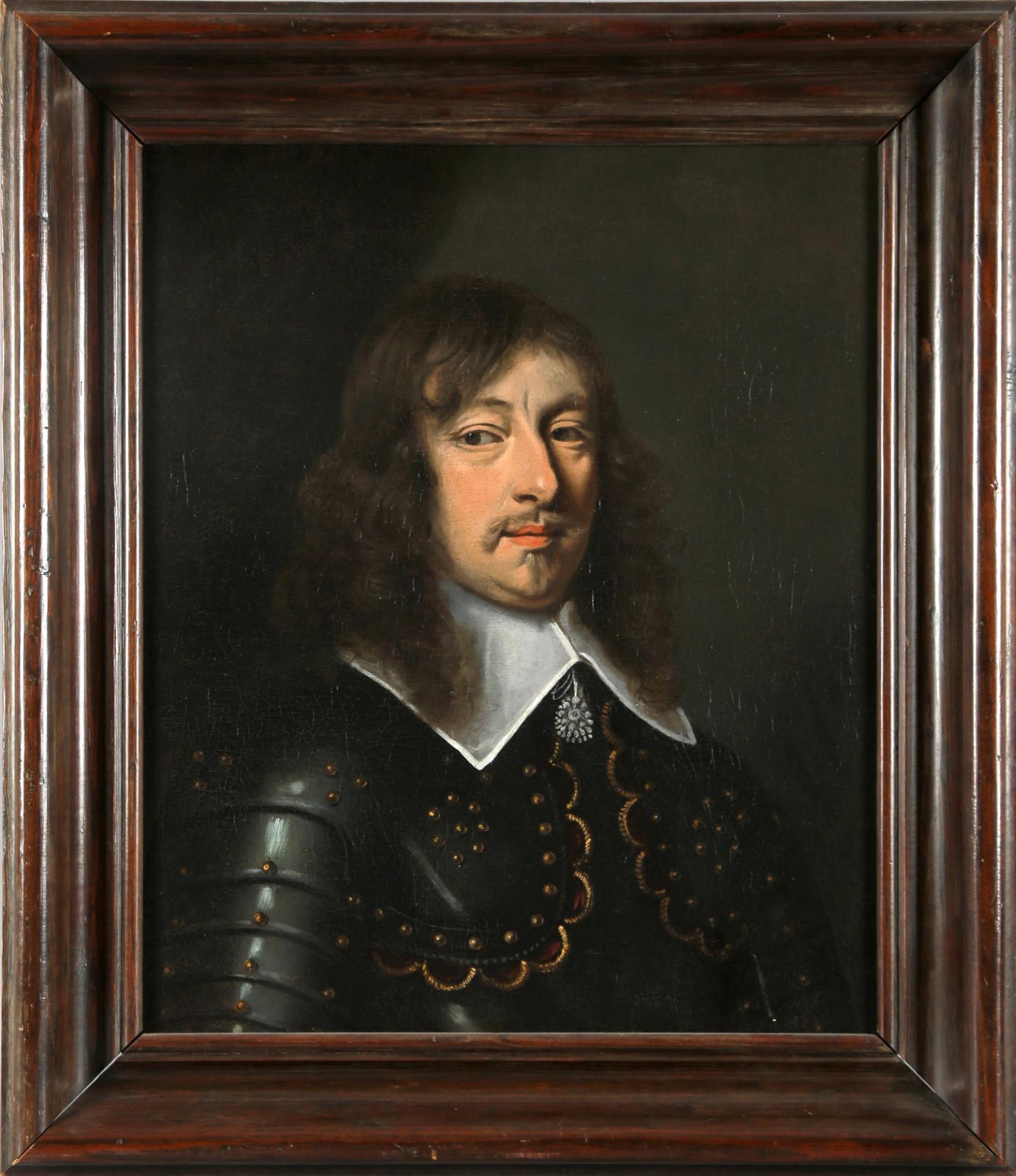Wohl Haarlemer Schule, 2. Hälfte 17. Jh., wohl Willem CoymannsPorträt eines Mannes mit langem Haar