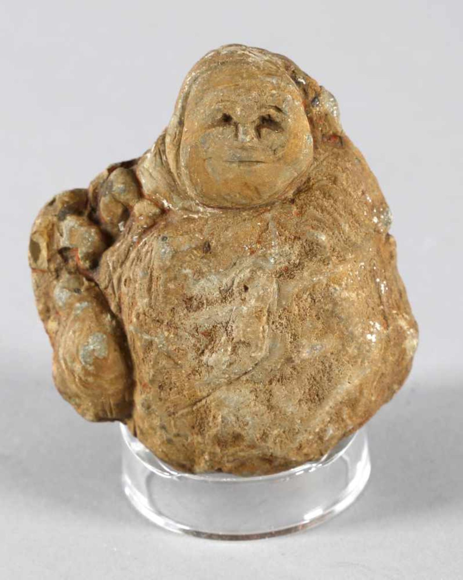 Mutterfigur, Kultur der Taino, Dominikanische Republik, ca. 1000 - 1500 n. Chr.unregelmäßiger ovaler