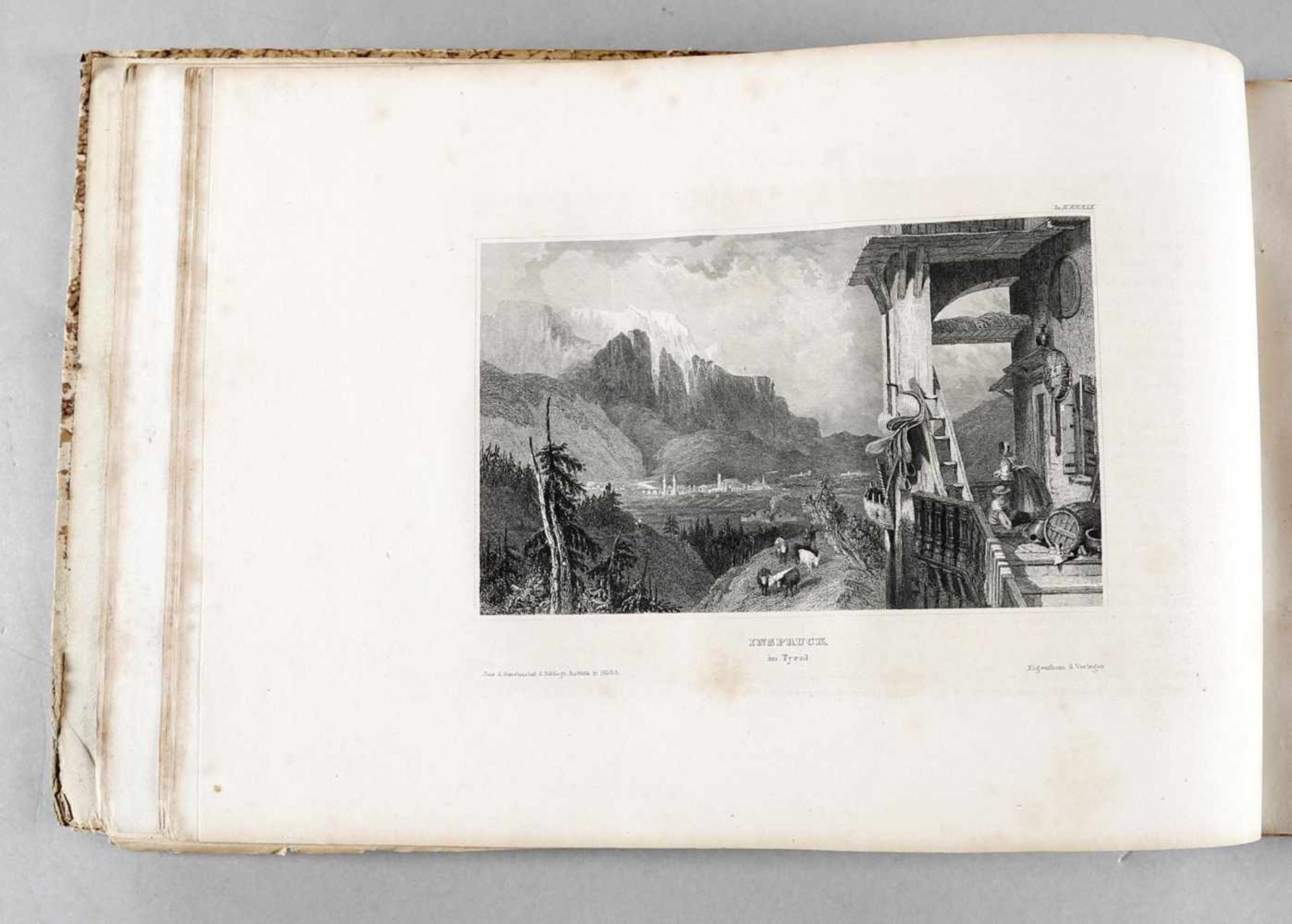 Meyer´s Universum, dritter Band, 1836"Abbildung und Beschreibung der Sehenswerthesten und - Image 2 of 2