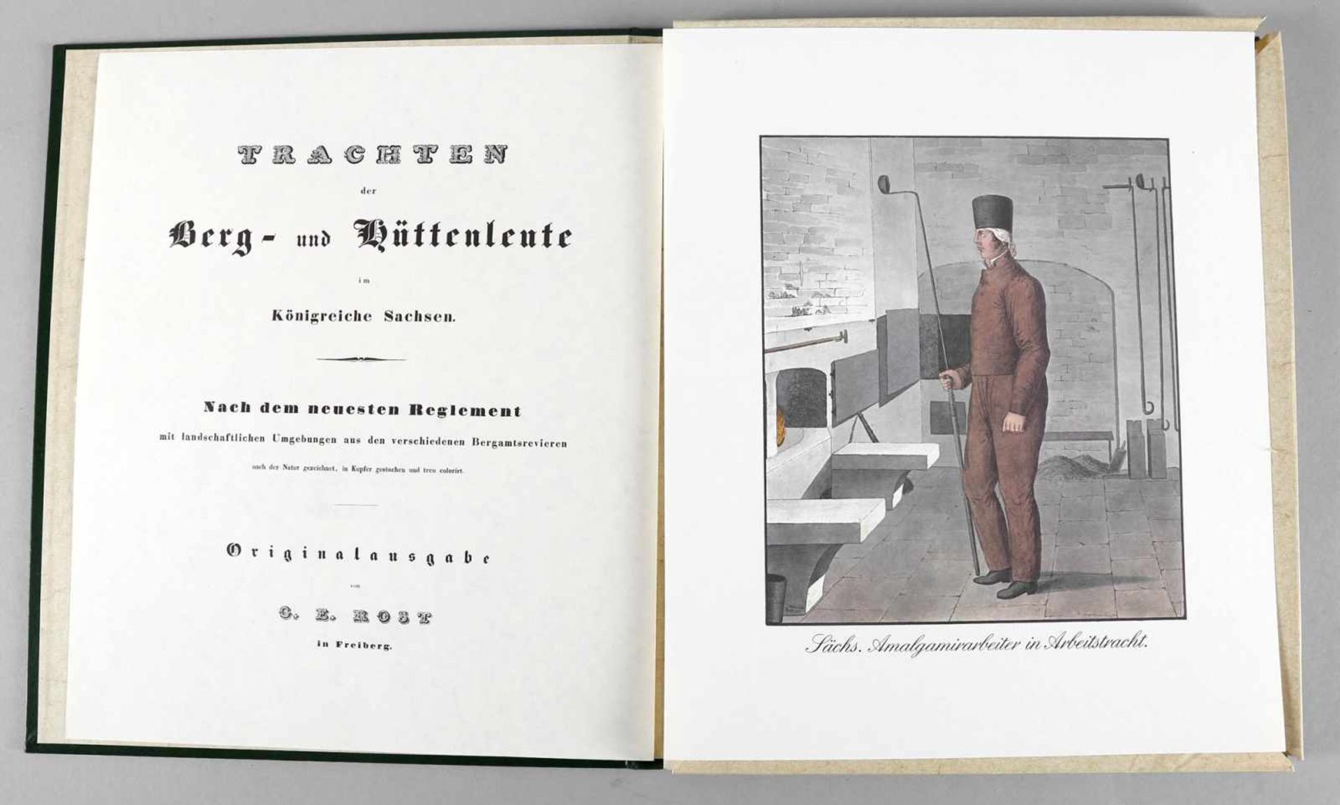 Trachten der Berg- und Hüttenleute im Königreich Sachsen, nach dem neuesten Reglement,