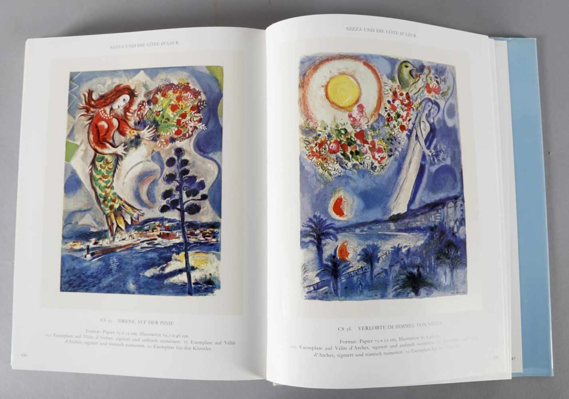 Chagall Lithograph, Vol. 1 - VI Marc Chagall-Mourlot, Julien Cain/Charles Sorlier, deutsche - Bild 2 aus 5
