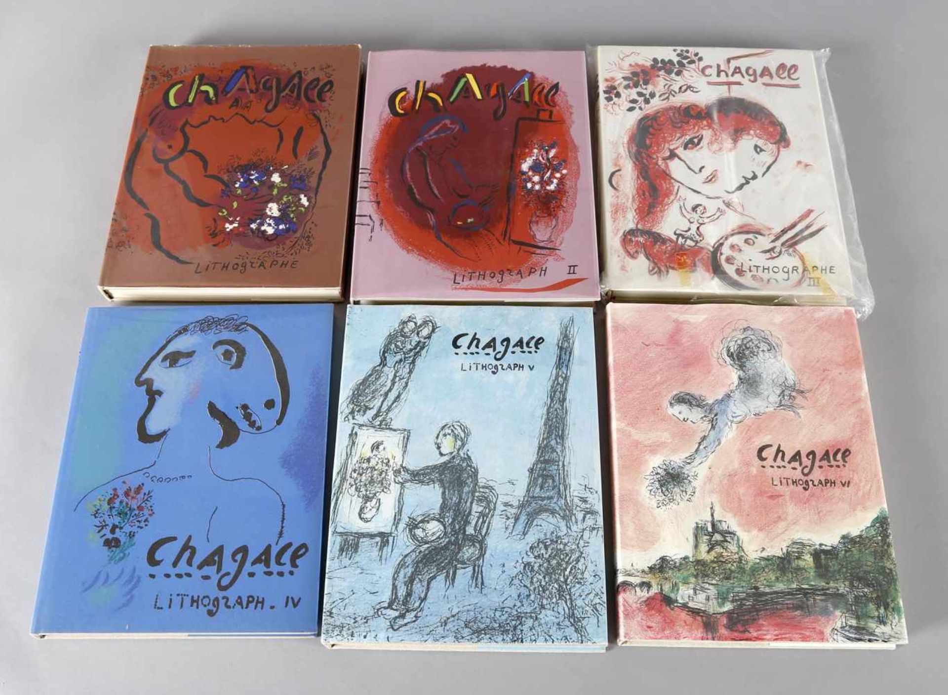 Chagall Lithograph, Vol. 1 - VI Marc Chagall-Mourlot, Julien Cain/Charles Sorlier, deutsche