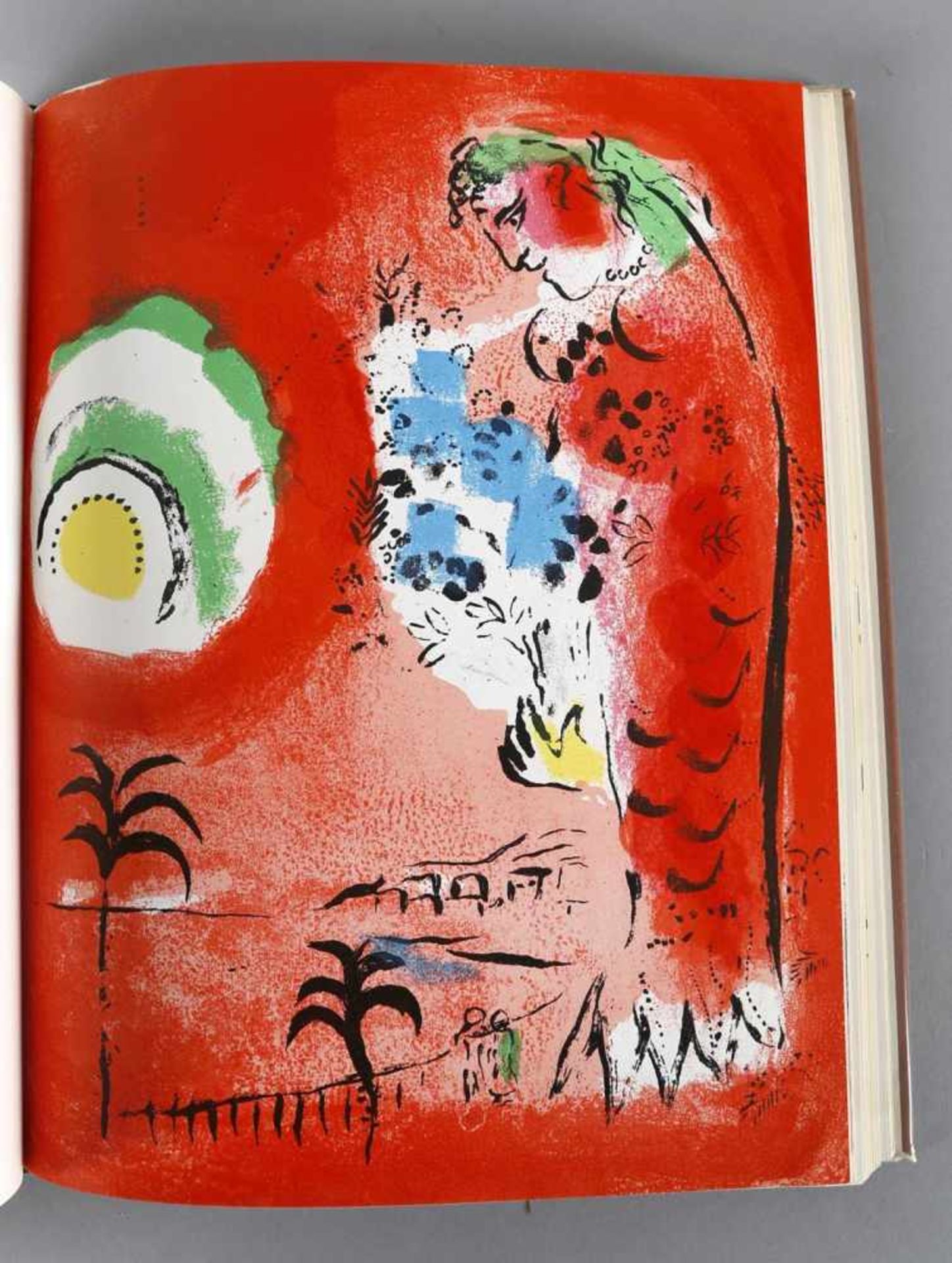 Chagall Lithograph, Vol. 1 - VI Marc Chagall-Mourlot, Julien Cain/Charles Sorlier, deutsche - Bild 4 aus 5
