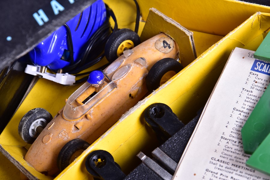 A mid-20th century Scalextric Grand Prix Series Model Motor Racing Set in original box, together - Image 2 of 18