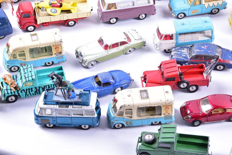 A large quantity of loose and playworn Corgi Toys diecast vehicles to include advertising vans, - Image 5 of 7