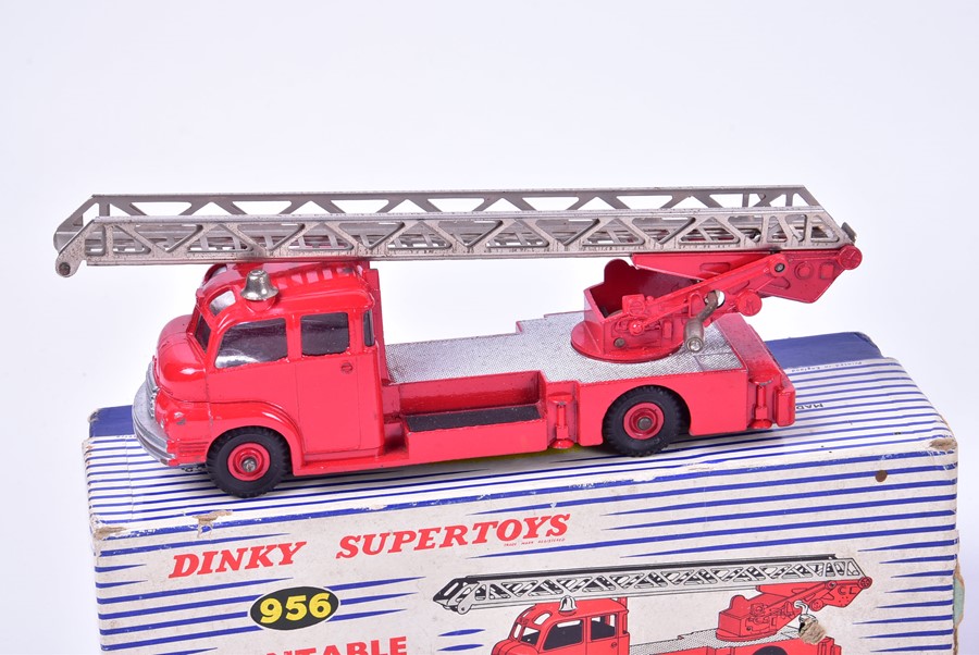 A Dinky Supertoys 964 Elevator Loader together with a 956 Turntable Fire Escape and a 972 20-Ton - Image 2 of 7