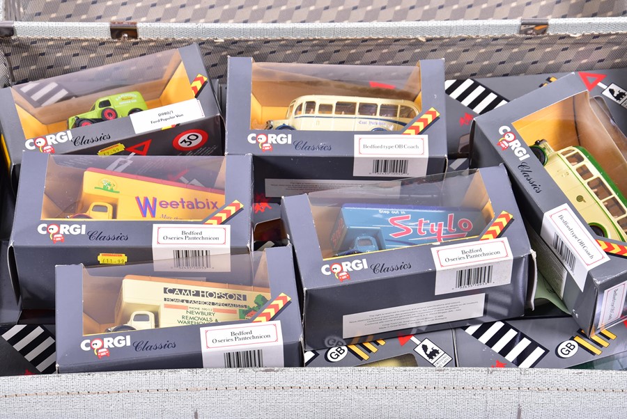 A collection of 27 boxed Corgi Classics diecast vehicles to include buses and commercial vehicles. - Image 2 of 6