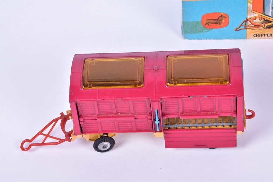 A Corgi Major Toys No 12 Gift set Chipperfield's Circus Crane Truck & Cage (with toy plastic - Image 4 of 16