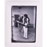 Jimi Hendrix: a 'Band of Gypsies' rare photo of Hendrix walking backstage at New York Madison Square