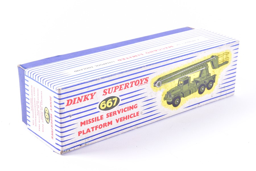 A Dinky Supertoys 666 Missile Erector Vehicle with Corporal Missile & Launching Platform together - Image 6 of 20