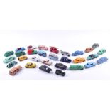 A good collection of loose and playworn Dinky diecast vehicles mid-20th century and later. CONDITION