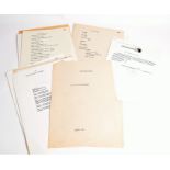 Konstantin Kedrov (Russian poet)  a typewritten manuscript of various poems submitted for