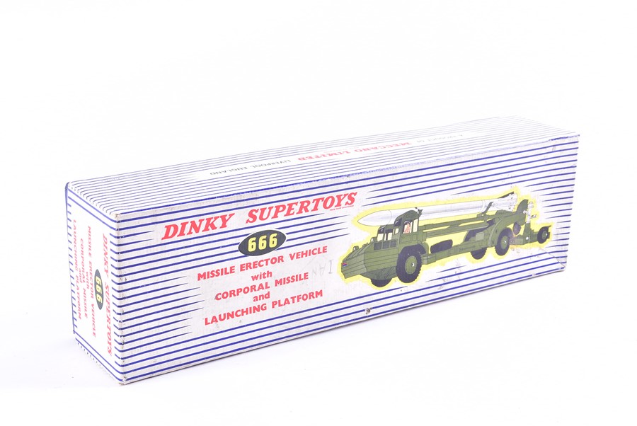 A Dinky Supertoys 666 Missile Erector Vehicle with Corporal Missile & Launching Platform together - Image 12 of 20