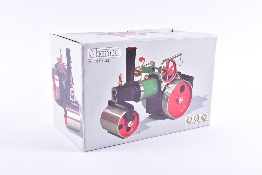 A Mamod model steam roller in original box, appears unused. - Image 13 of 14