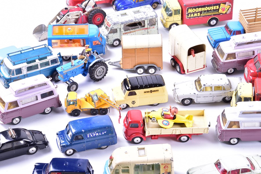 A large quantity of loose and playworn Corgi Toys diecast vehicles to include advertising vans, - Image 3 of 7