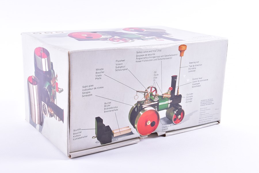 A Mamod model steam roller in original box, appears unused. - Image 7 of 14