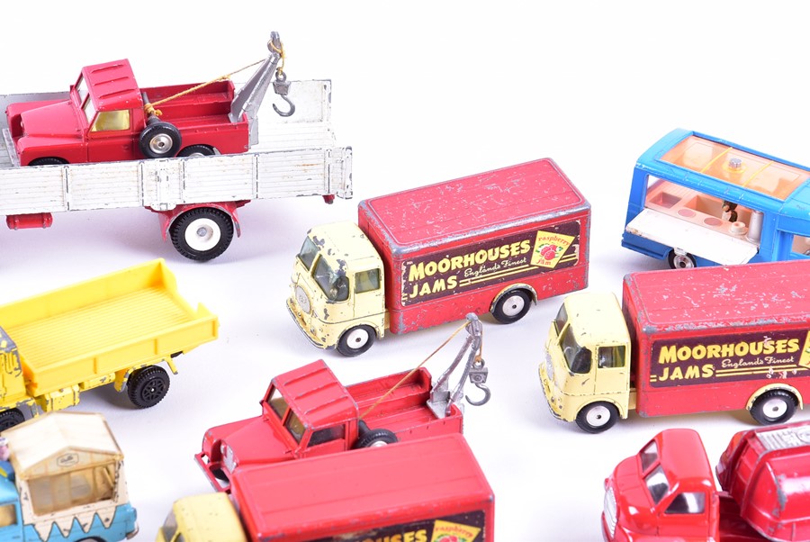 A large quantity of loose and playworn Corgi Toys diecast vehicles to include advertising vans, - Image 2 of 7