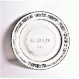 A Russian commemorative charger plate for the 25th anniversary of the Credit Union for the Society