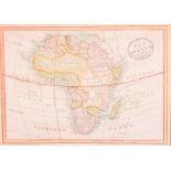 Six antique maps concerning the continent of Africa to include maps by Thomas Bowen and James