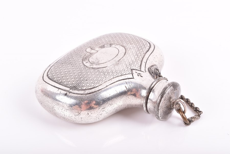 An Edwardian silver cigarette case Chester 1903, by William Neale, of curved form with carry chain - Image 4 of 13